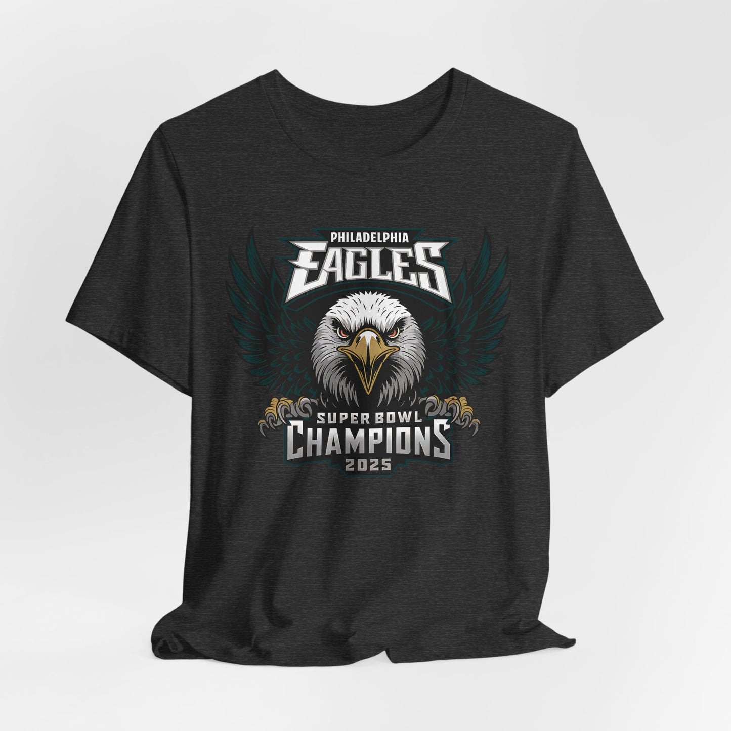 Super Bowl Champions Tee - Eagles, Sports Fan Apparel, Game Day Shirt, Commemorative T-Shirt, Philadelphia Eagles Gear