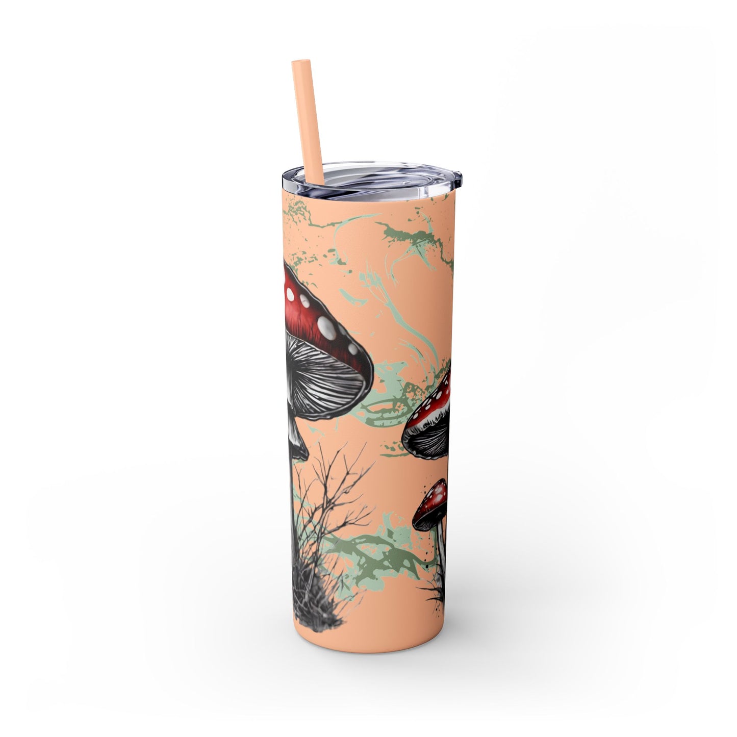 Tumbler Cup Mushrooms Design 20oz
