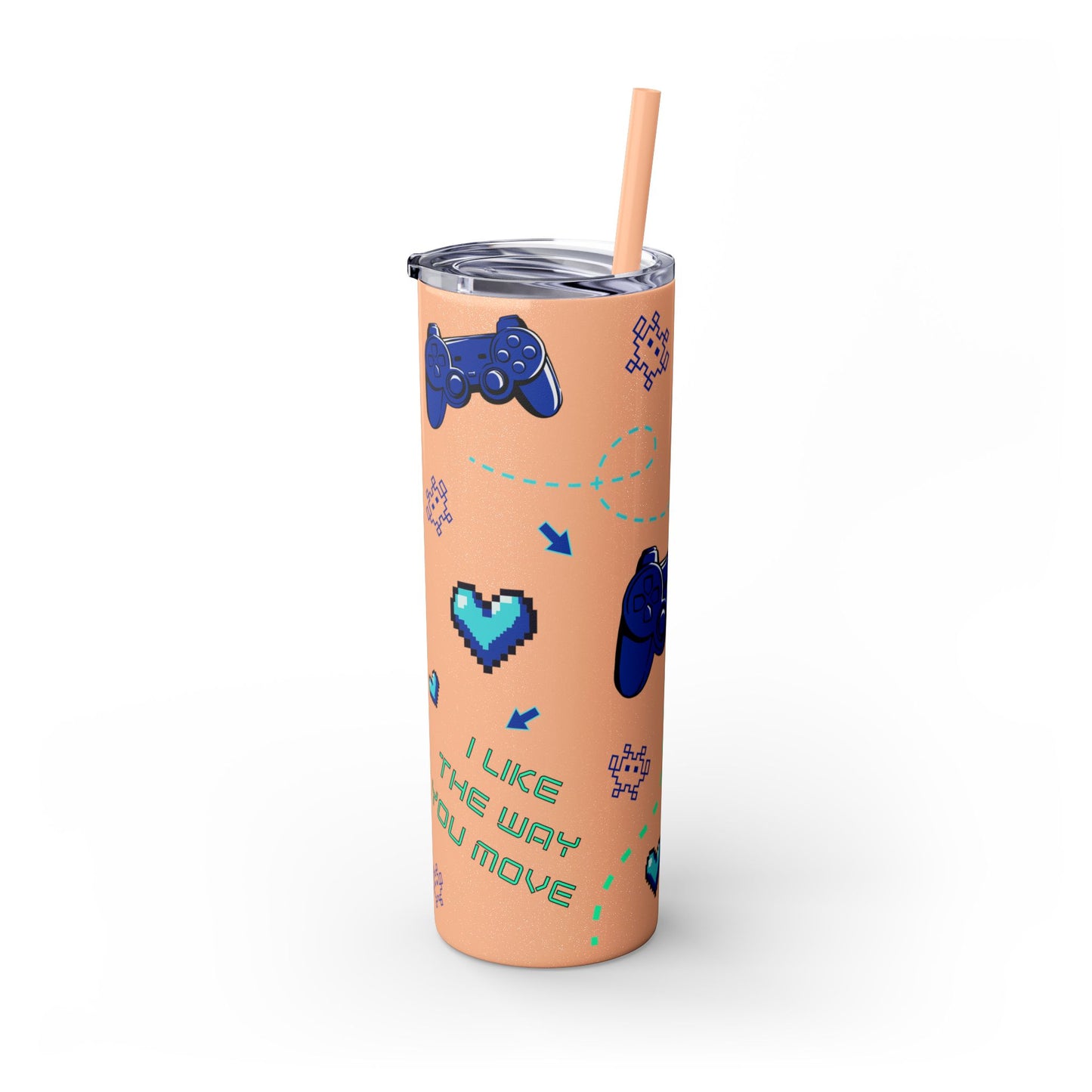 I like the way you move Tumbler Skinny Console Gamer