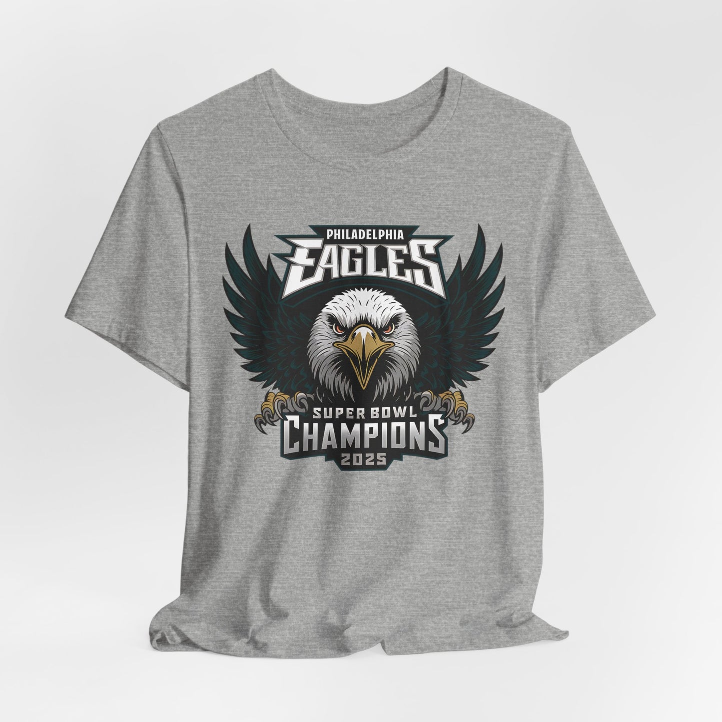 Super Bowl Champions Tee - Eagles, Sports Fan Apparel, Game Day Shirt, Commemorative T-Shirt, Philadelphia Eagles Gear