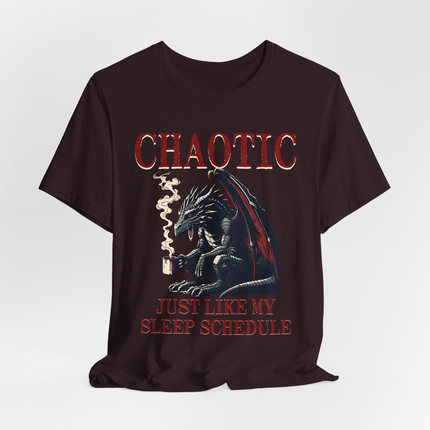 Dragon Coffee Tee - Chaotic Sleep Schedule Shirt