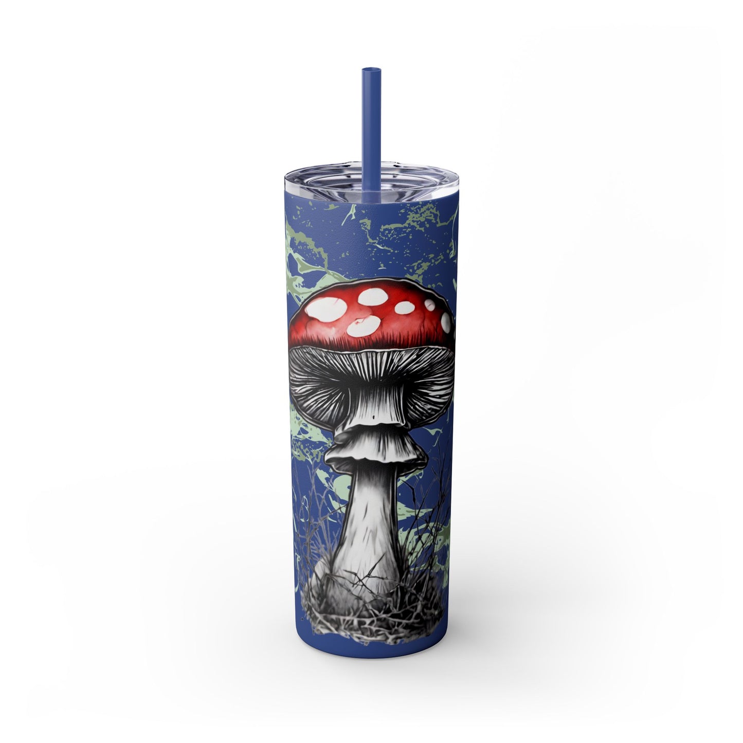 Tumbler Cup Mushrooms Design 20oz