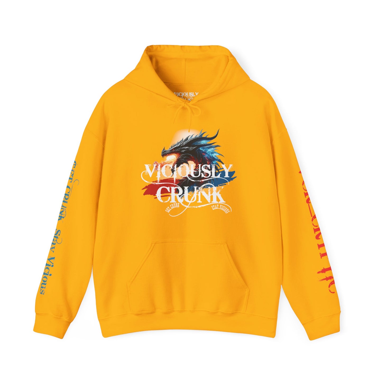 Viciously Crunk Custom name - Hoodie