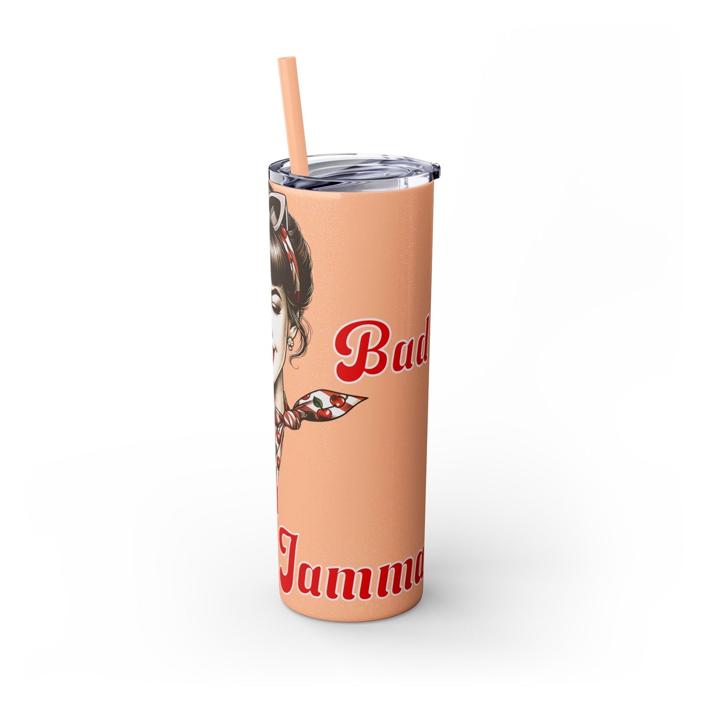 One bad mamma jamma vintage Skinny Tumbler