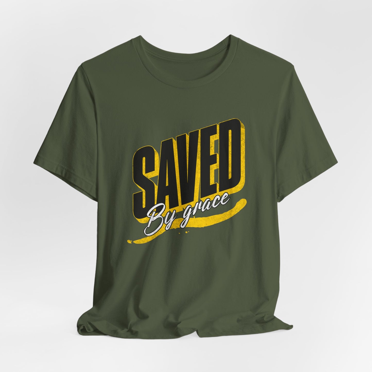 Christian Tee Saved by Grace Shirt