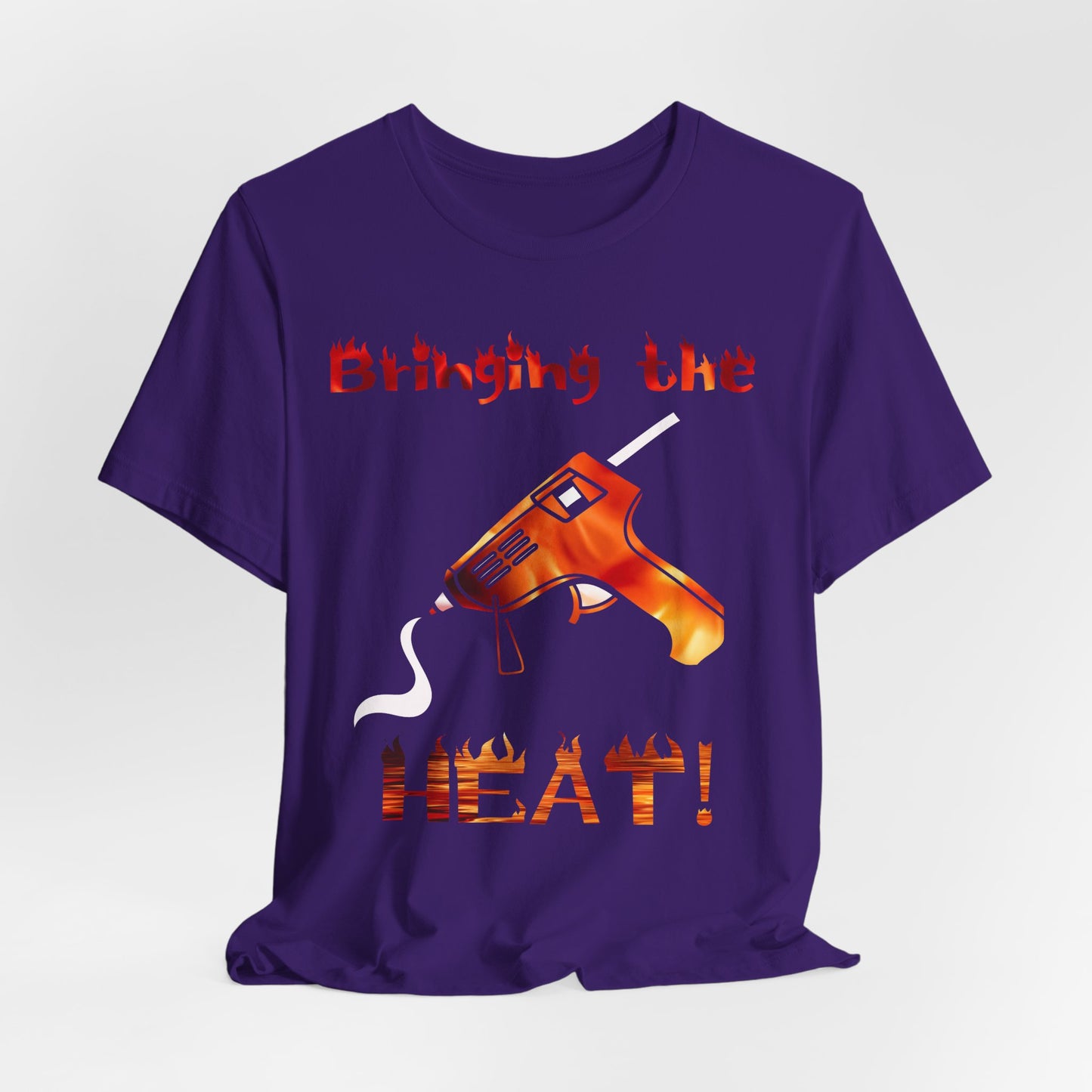 Crafting shirt, hot glue gun shirt, diy shirt,