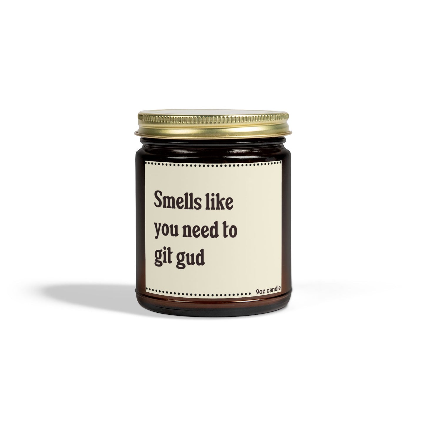 Gaming Candle - Coconut Apricot Wax Scented Candle - Smells Like You Need to Git Gud