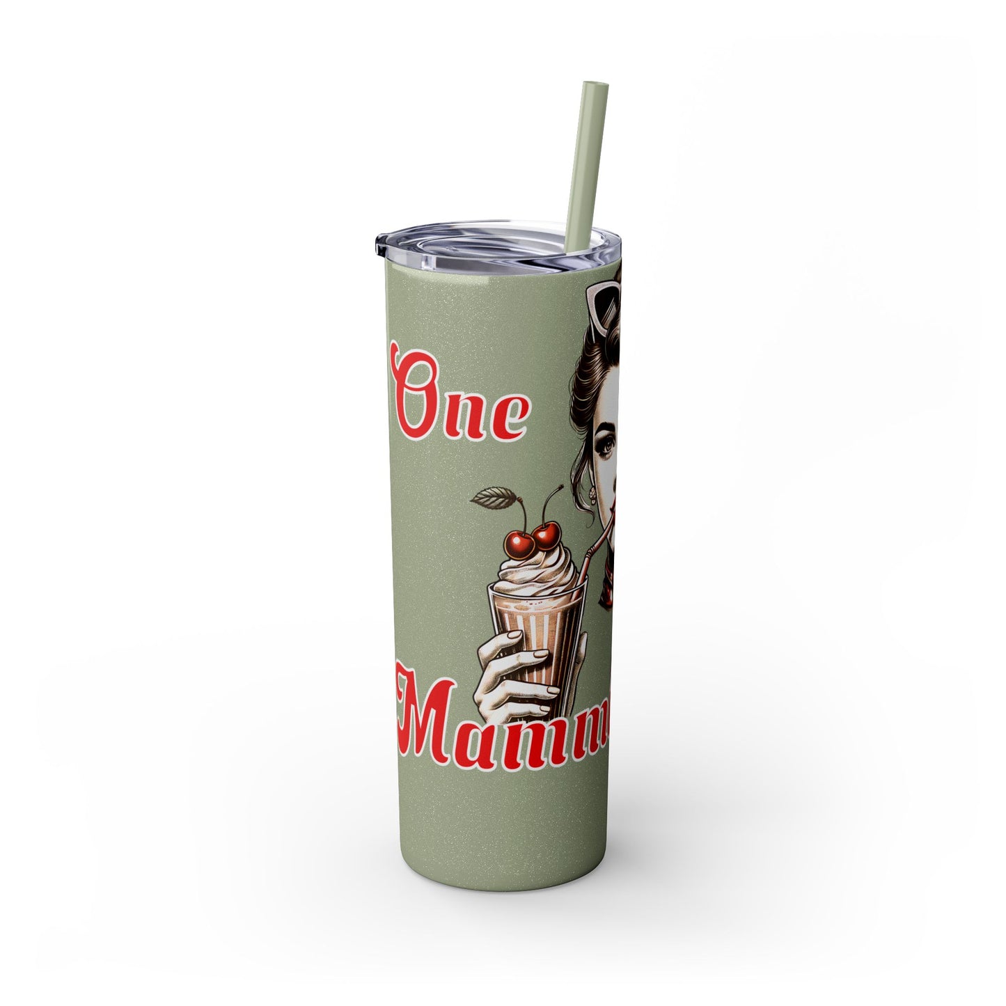 One bad mamma jamma vintage Skinny Tumbler