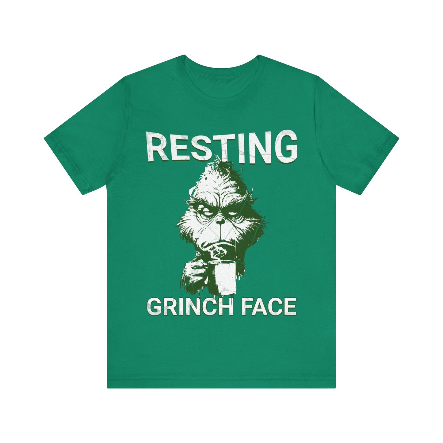 Grinch Resting Grinch Face- Tee