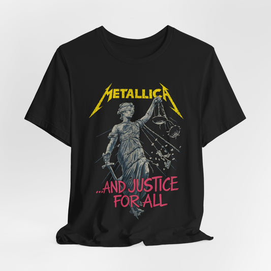 Justice for all - Tee - Classic Rock Shirt