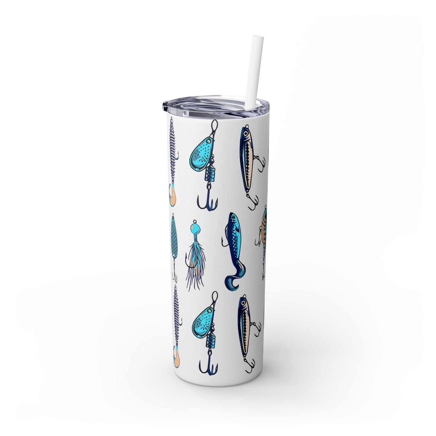 Fishing Lure Skinny 20oz Tumbler