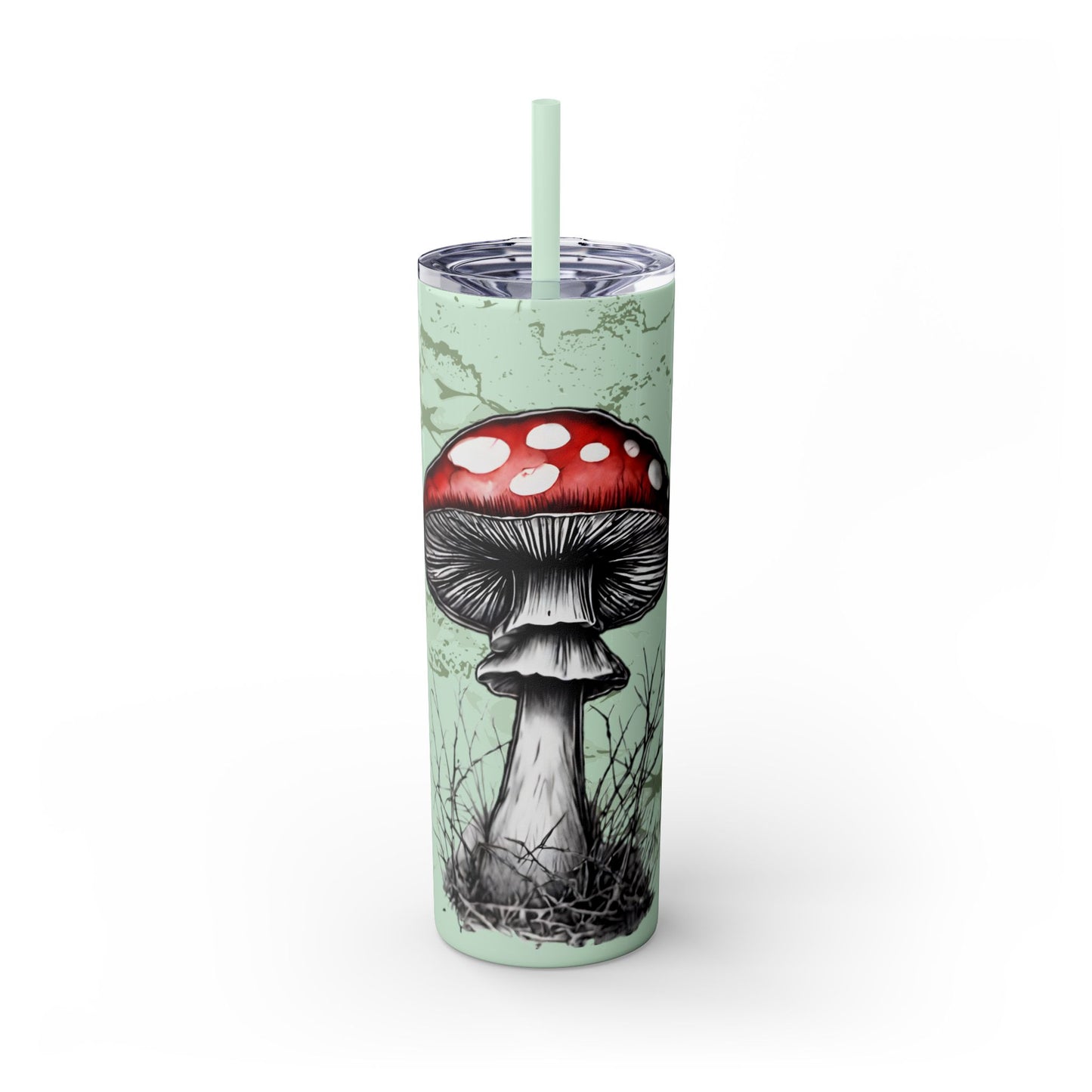 Tumbler Cup Mushrooms Design 20oz