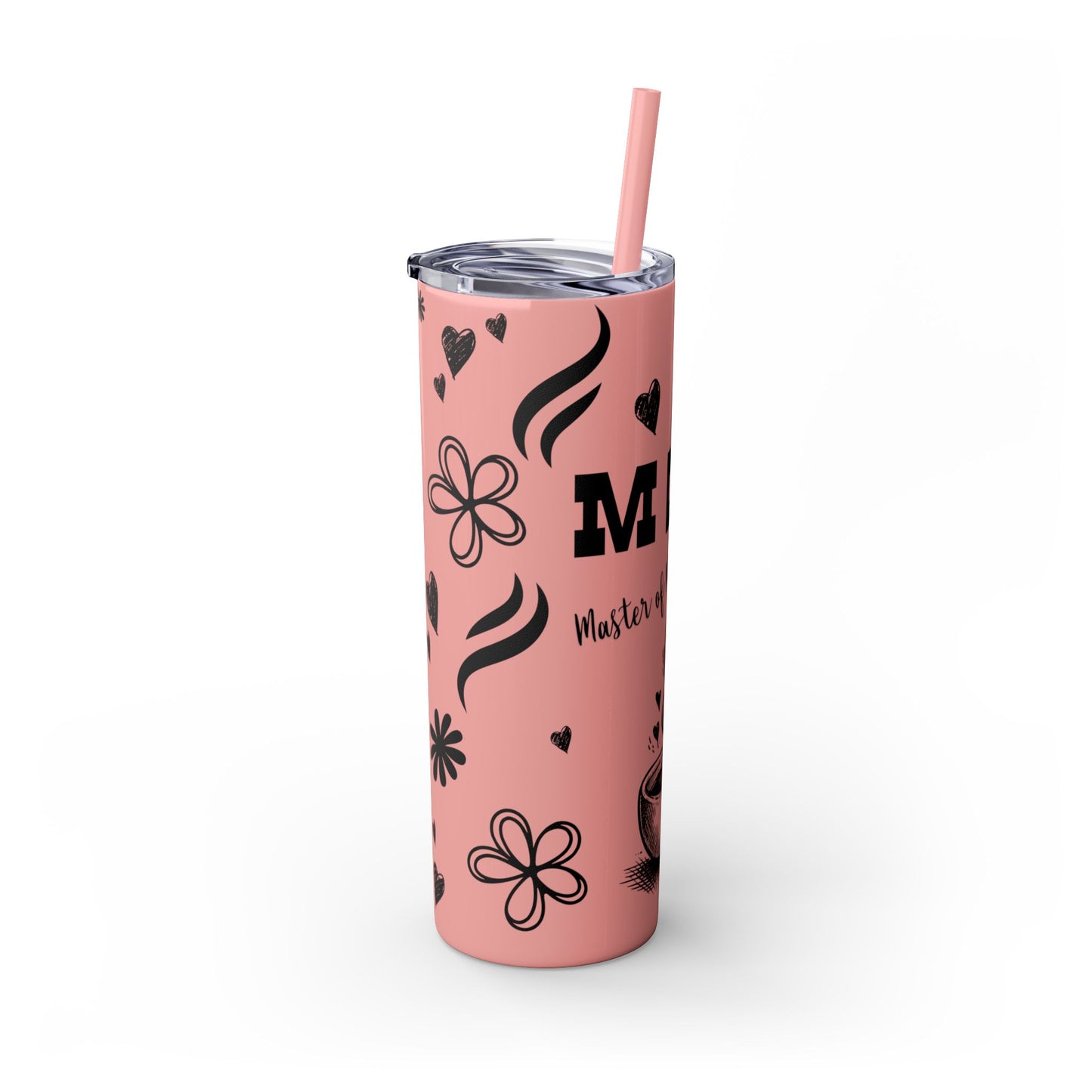 Tumbler with Straw - MOM Master of Multitasking Design