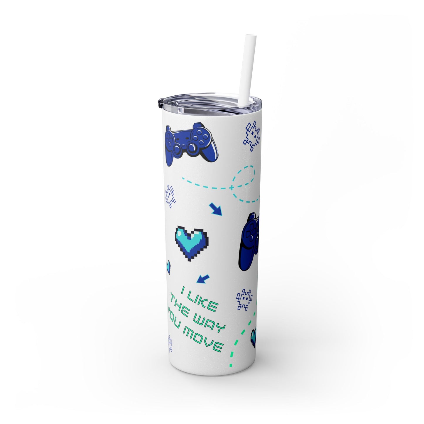 I like the way you move Tumbler Skinny Console Gamer
