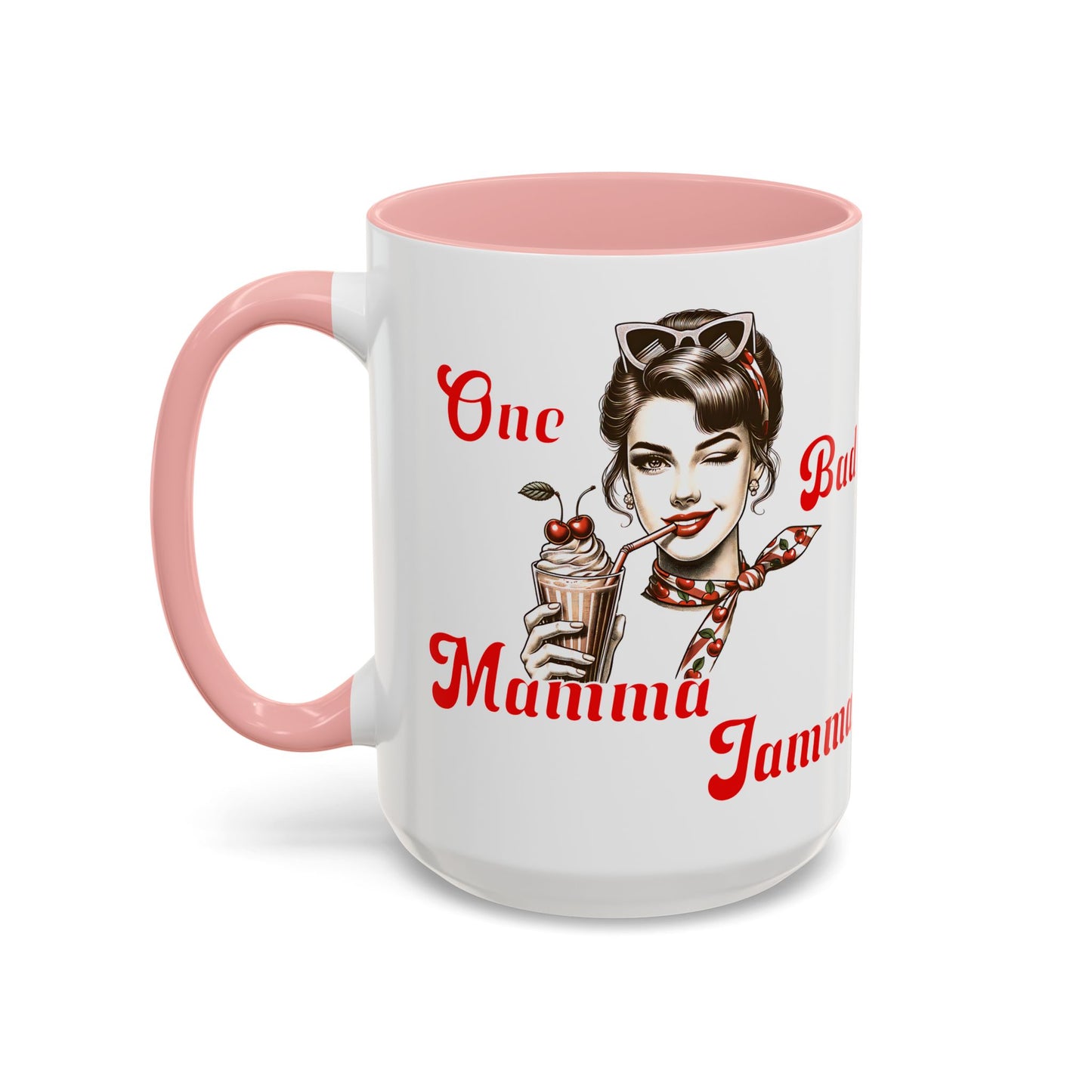 Mug - Vintage Woman One Bad Mamma Jamma