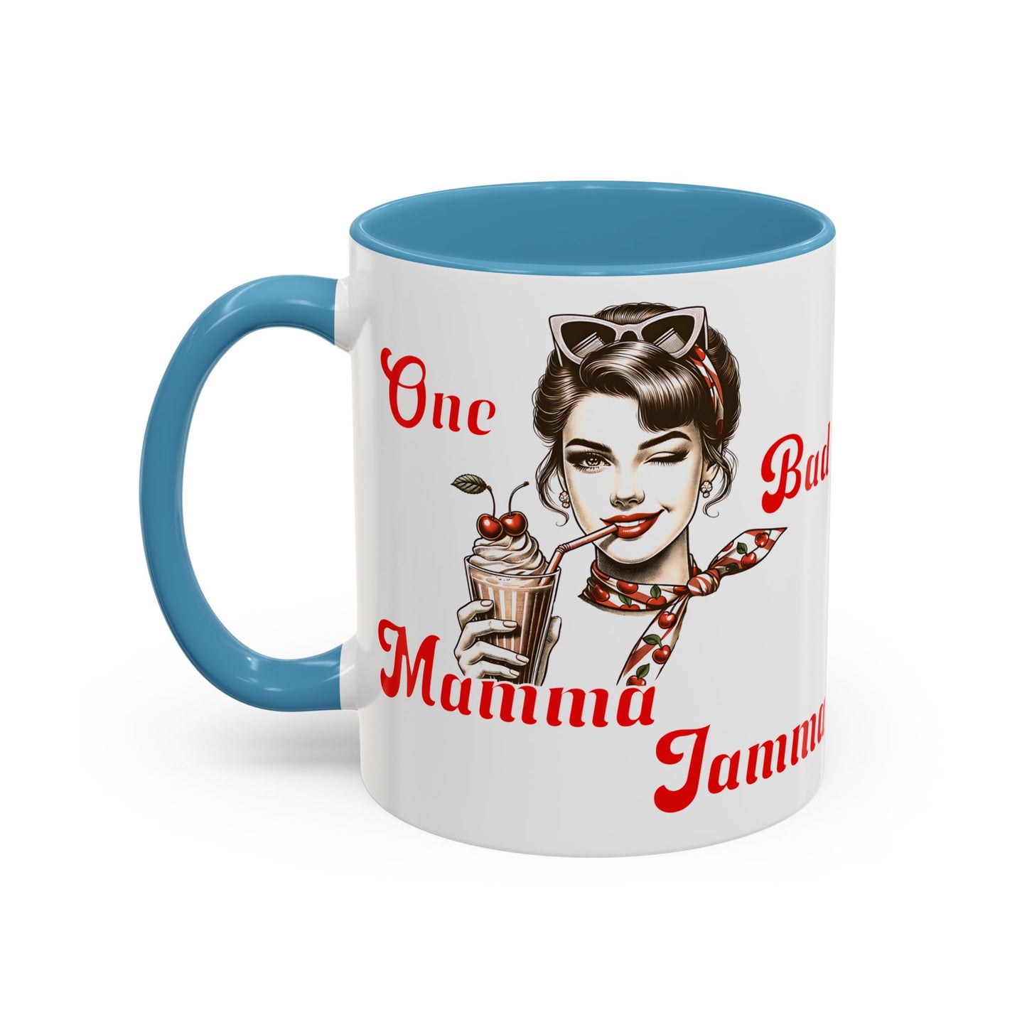 Mug - Vintage Woman One Bad Mamma Jamma