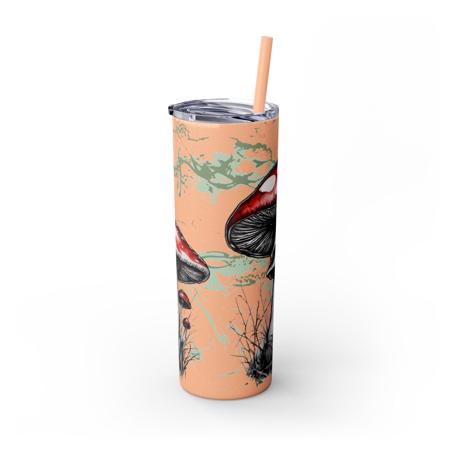 Tumbler Cup Mushrooms Design 20oz