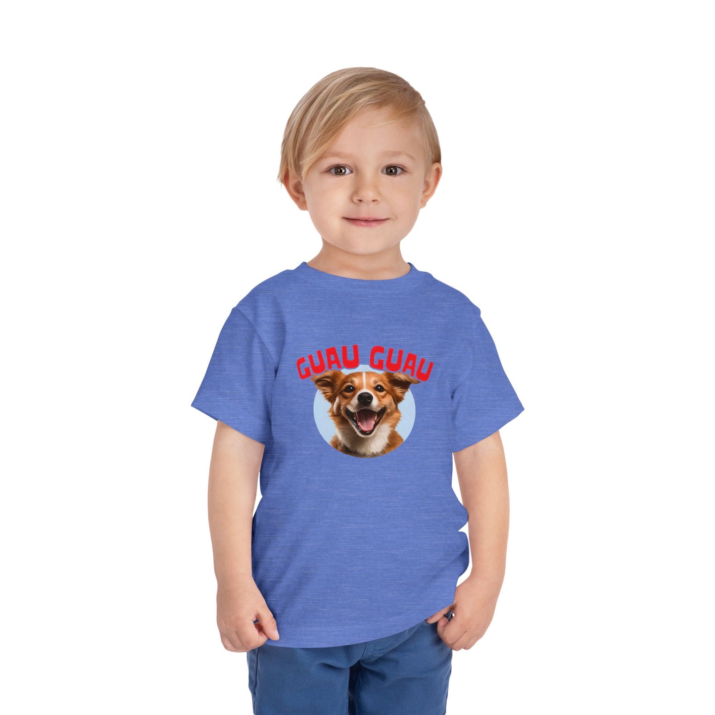 Cheerful Dog Tee for Toddlers | Cute Pet -T-Shirt