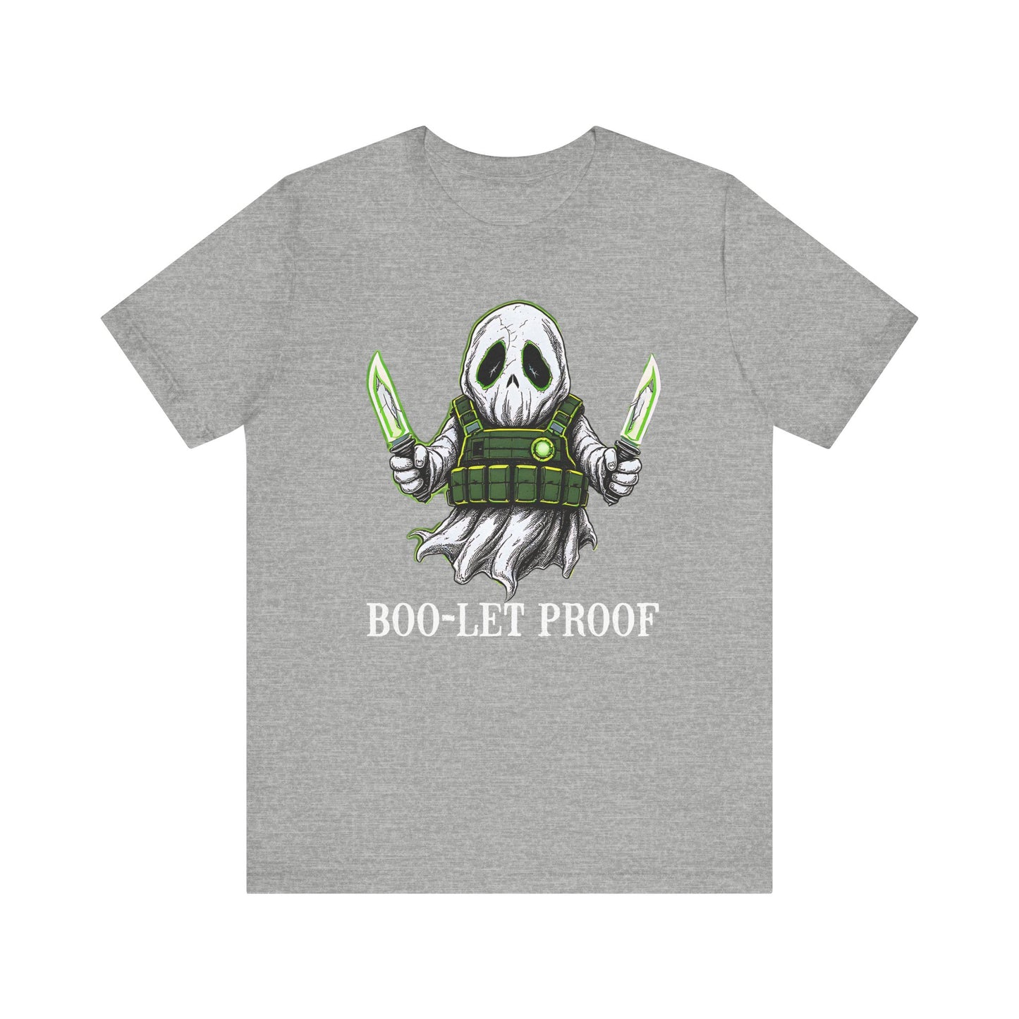 Spooky Ghost Tee, Halloween Shirt- Boo-let Proof Shirt