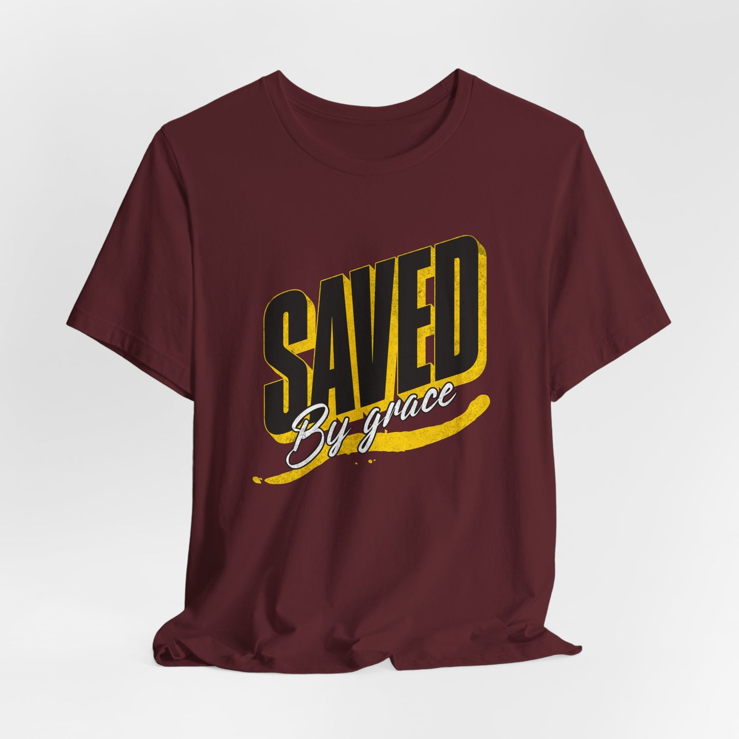 Christian Tee Saved by Grace Shirt