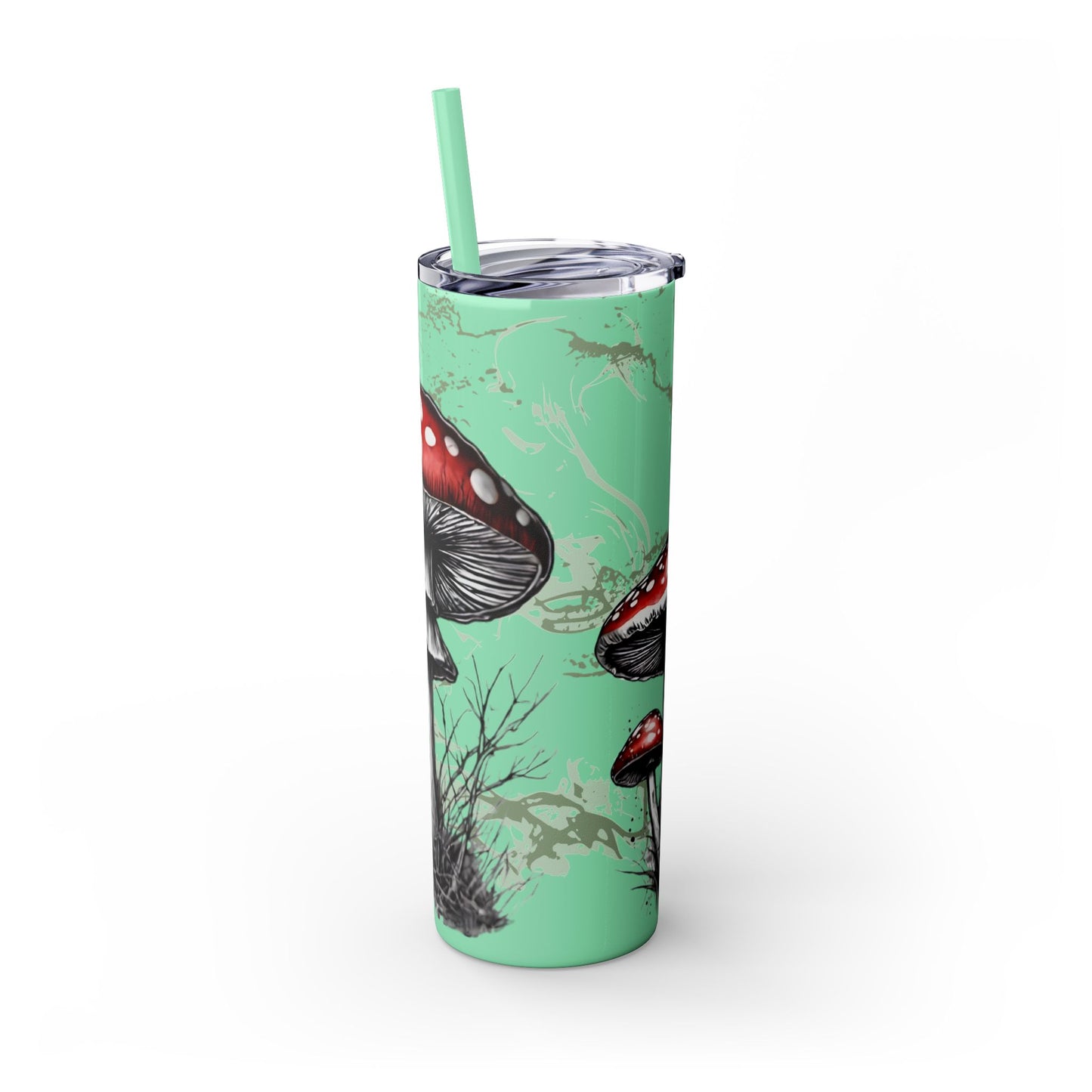 Tumbler Cup Mushrooms Design 20oz