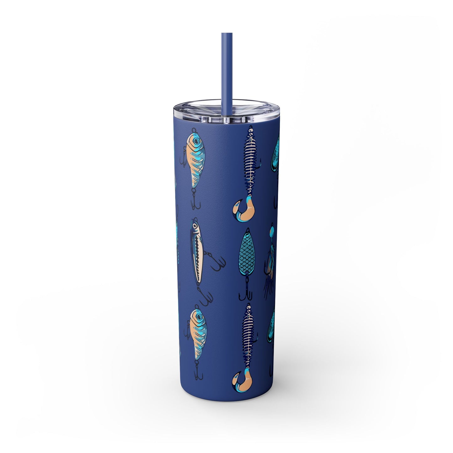 Fishing Lure Skinny 20oz Tumbler