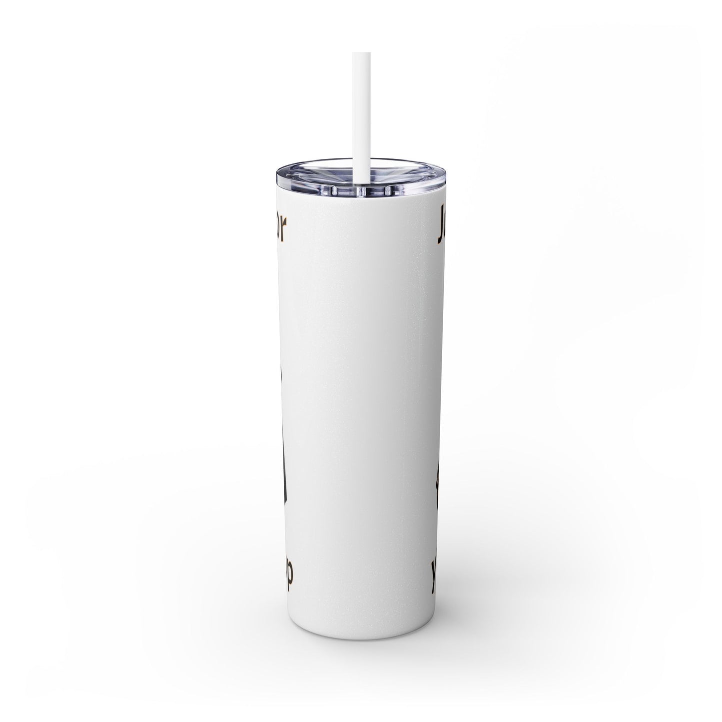 Waiting for y'all to Ready Up Skinny Tumbler with Straw, 20oz