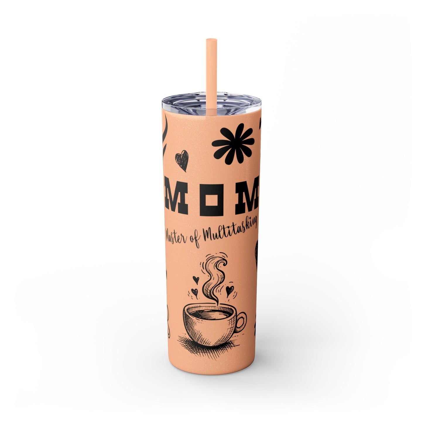 Tumbler with Straw - MOM Master of Multitasking Design