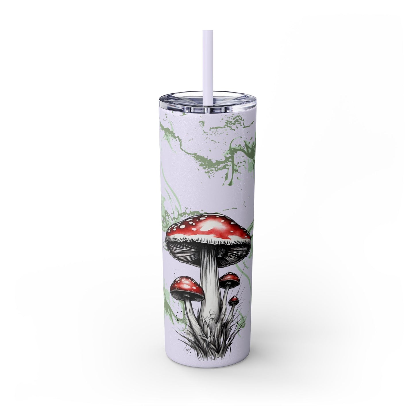 Tumbler Cup Mushrooms Design 20oz