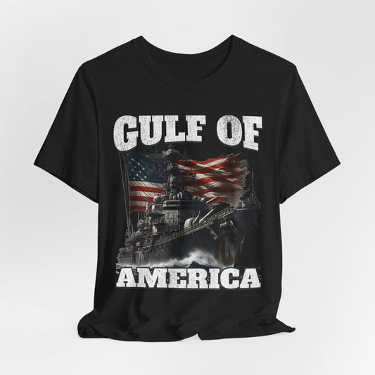Gulf of America Unisex  Shirt, Short Sleeve Graphic Tee, Patriotic USA T-shirt, America Pride Shirt, American Flag Tee, gulf shirt,