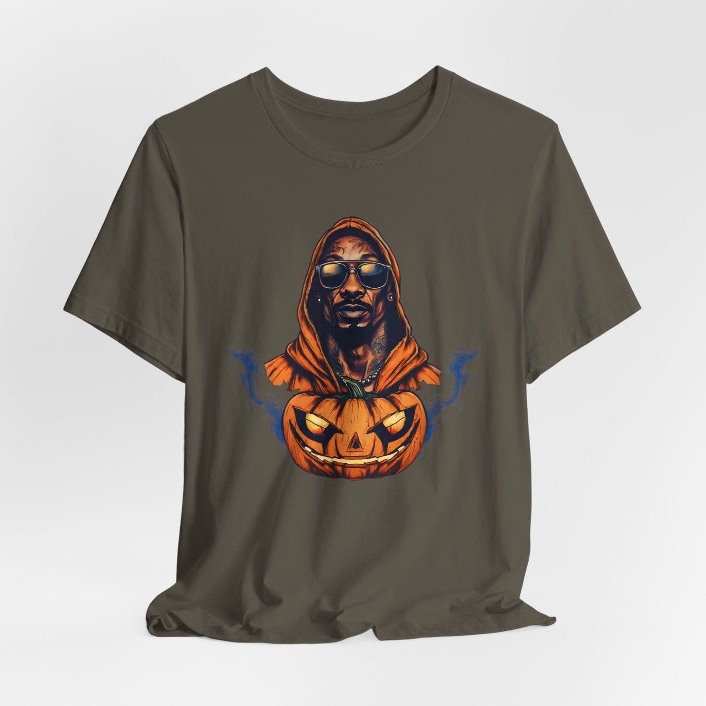 Smoking Pumpkin Short Sleeve Tee