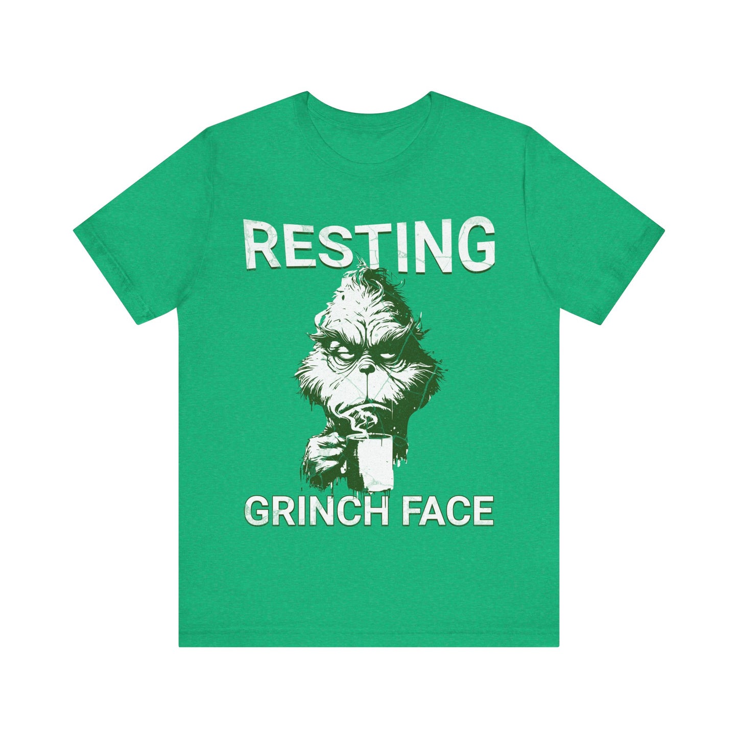 Grinch Resting Grinch Face- Tee