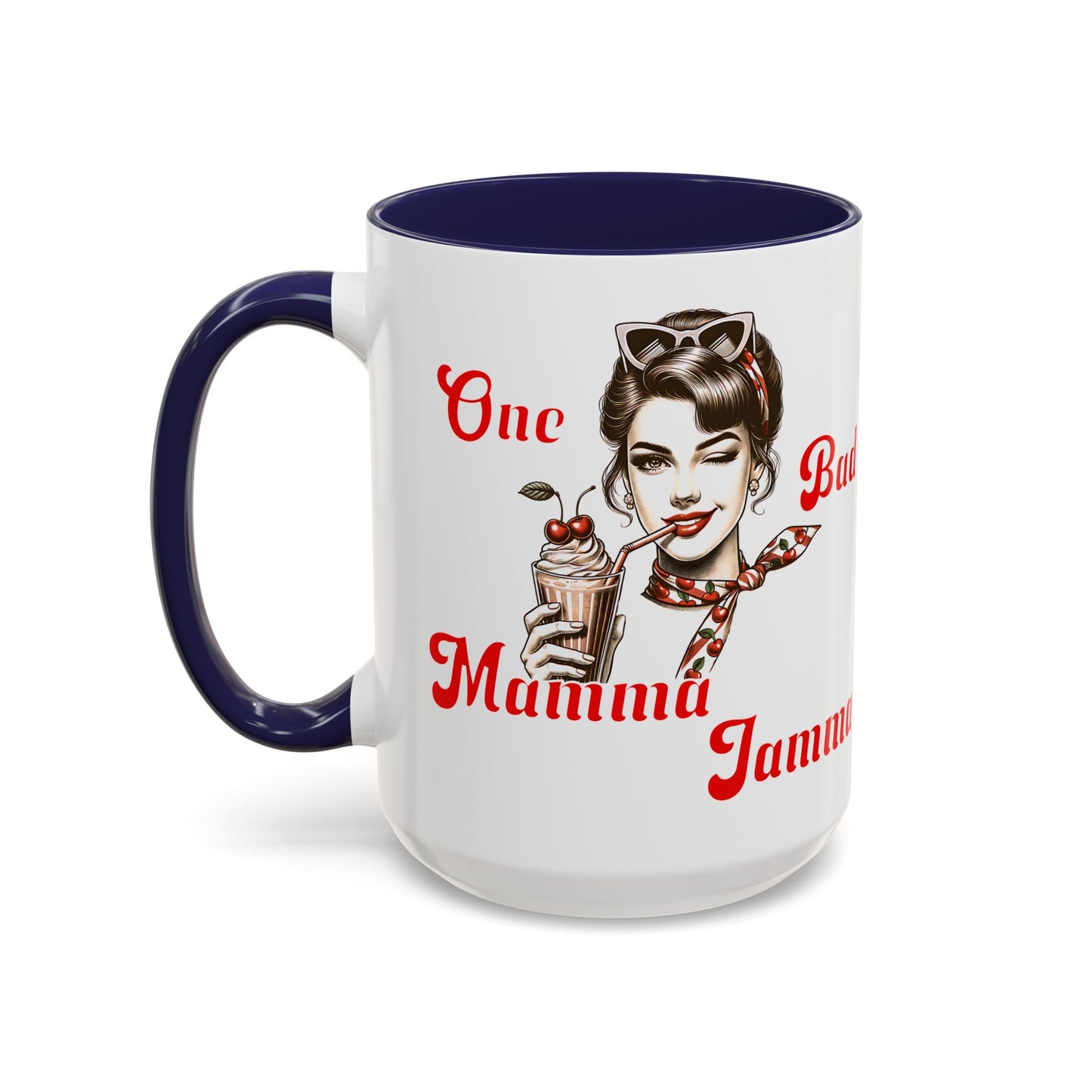 Mug - Vintage Woman One Bad Mamma Jamma