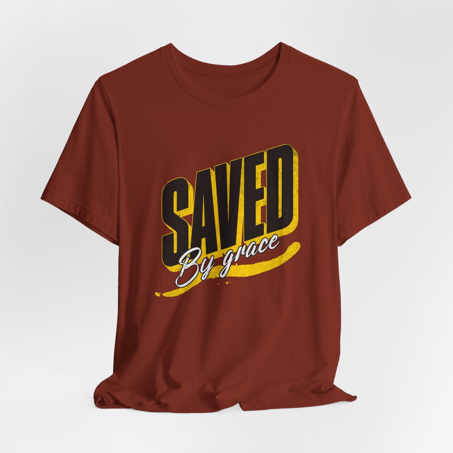 Christian Tee Saved by Grace Shirt