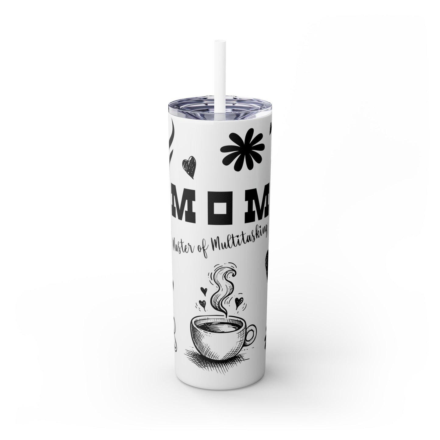 Tumbler with Straw - MOM Master of Multitasking Design