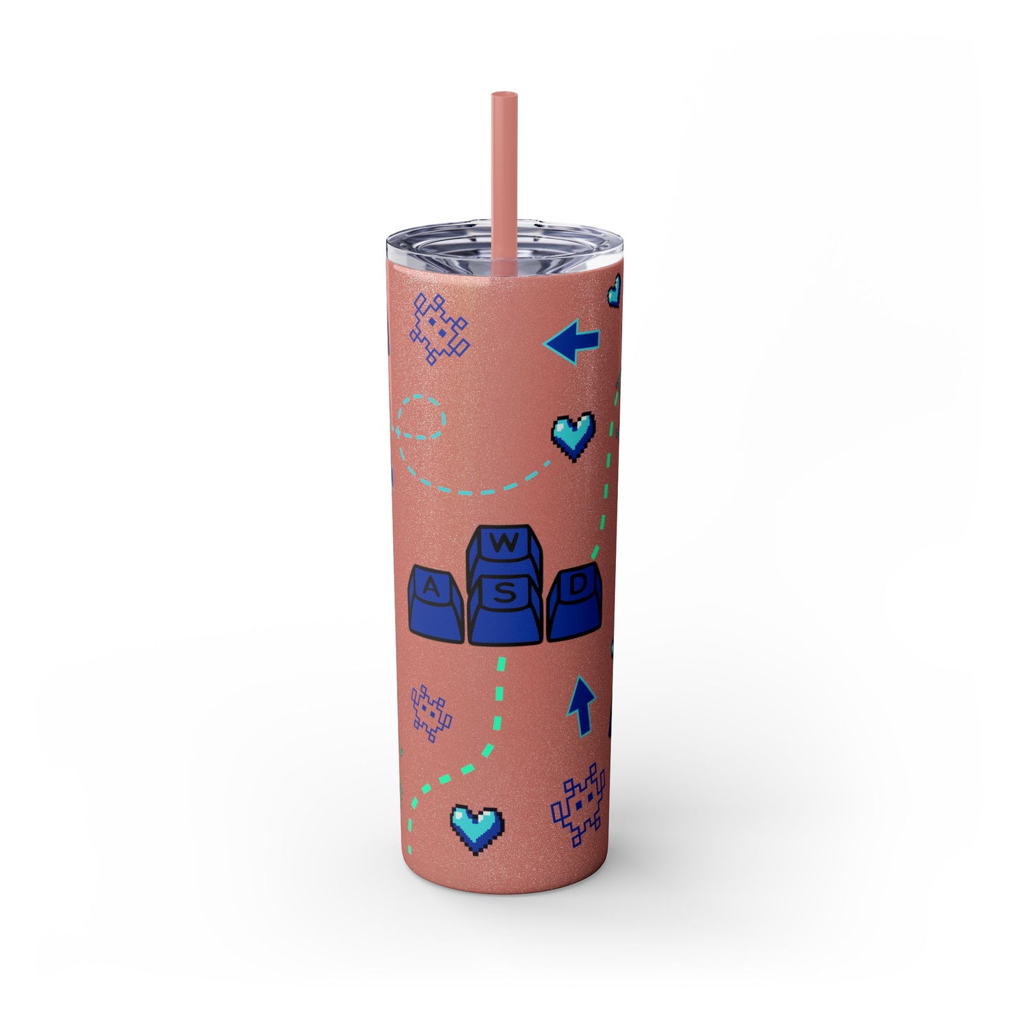 Gaming Tumbler - I Like the Way You Move, 20oz Skinny Tumbler with Straw