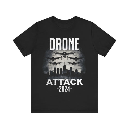 Drone Sightings,  2024,  Tee, UFO Alien Shirt, Sci-Fi T-Shirt, Paranormal Short Sleeve Top, Extraterrestrial, new jersey shirt,