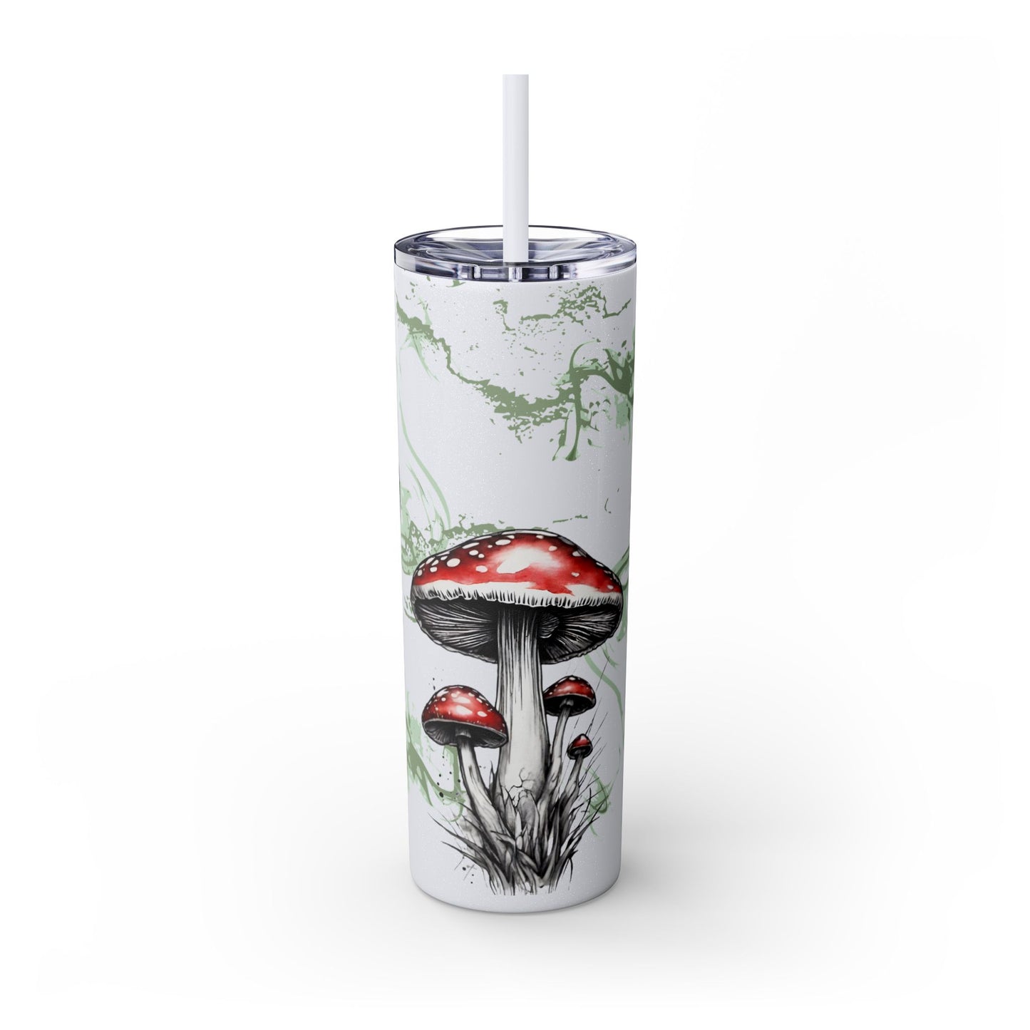 Tumbler Cup Mushrooms Design 20oz