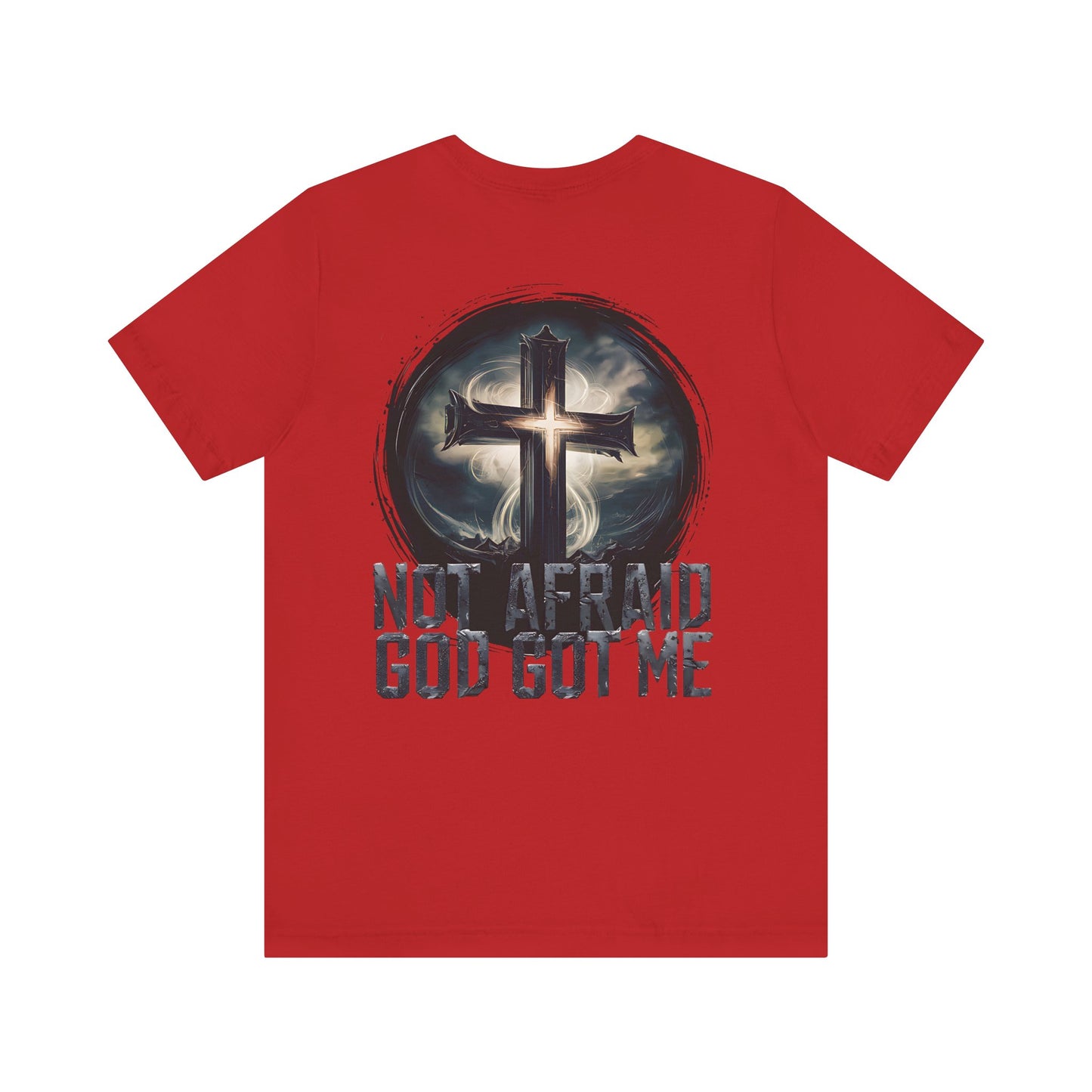 Faith-Inspired Graphic Tee, Unisex Jersey Tee, Christian T-Shirt, Inspirational Apparel, Gift for Believers, Religious Fashion