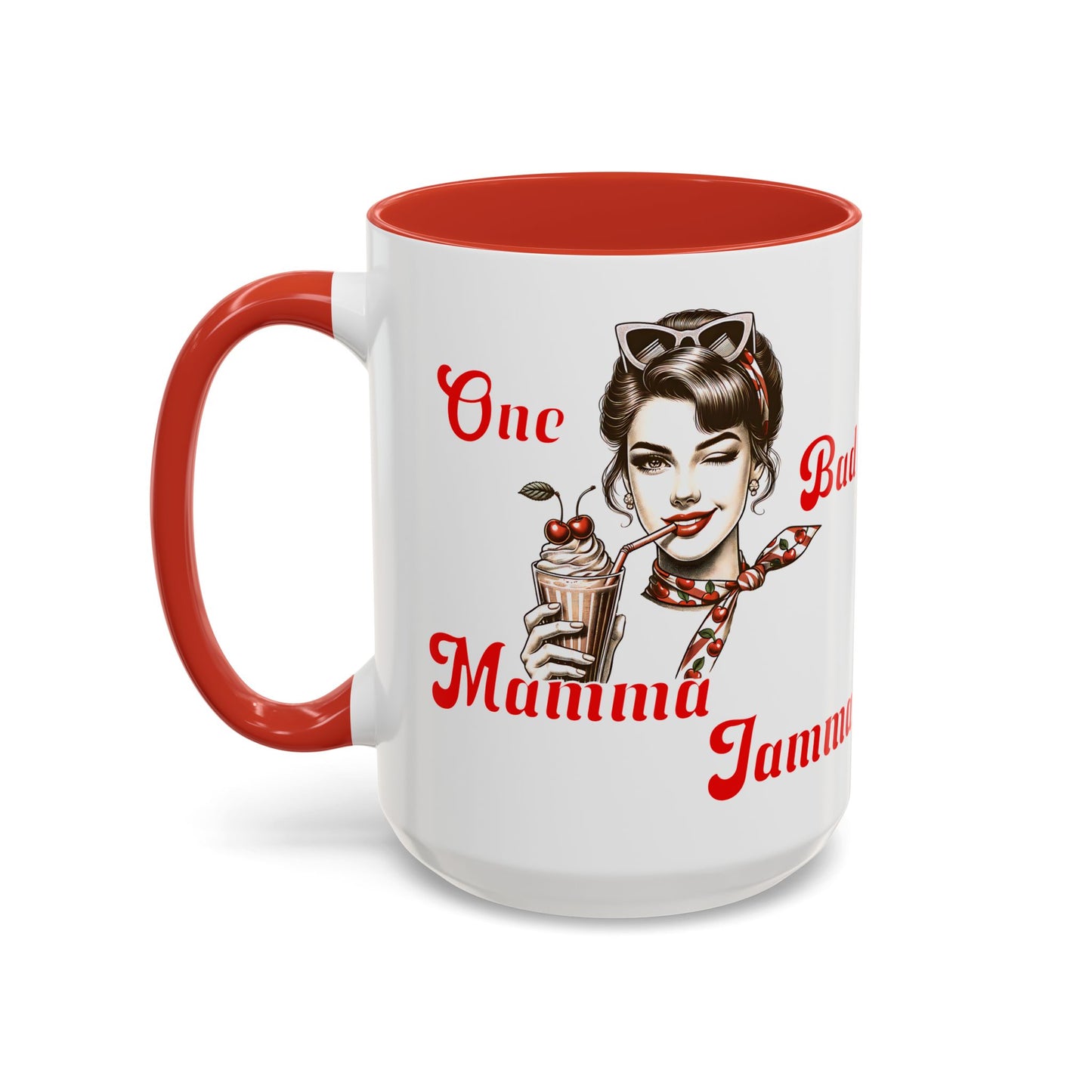Mug - Vintage Woman One Bad Mamma Jamma