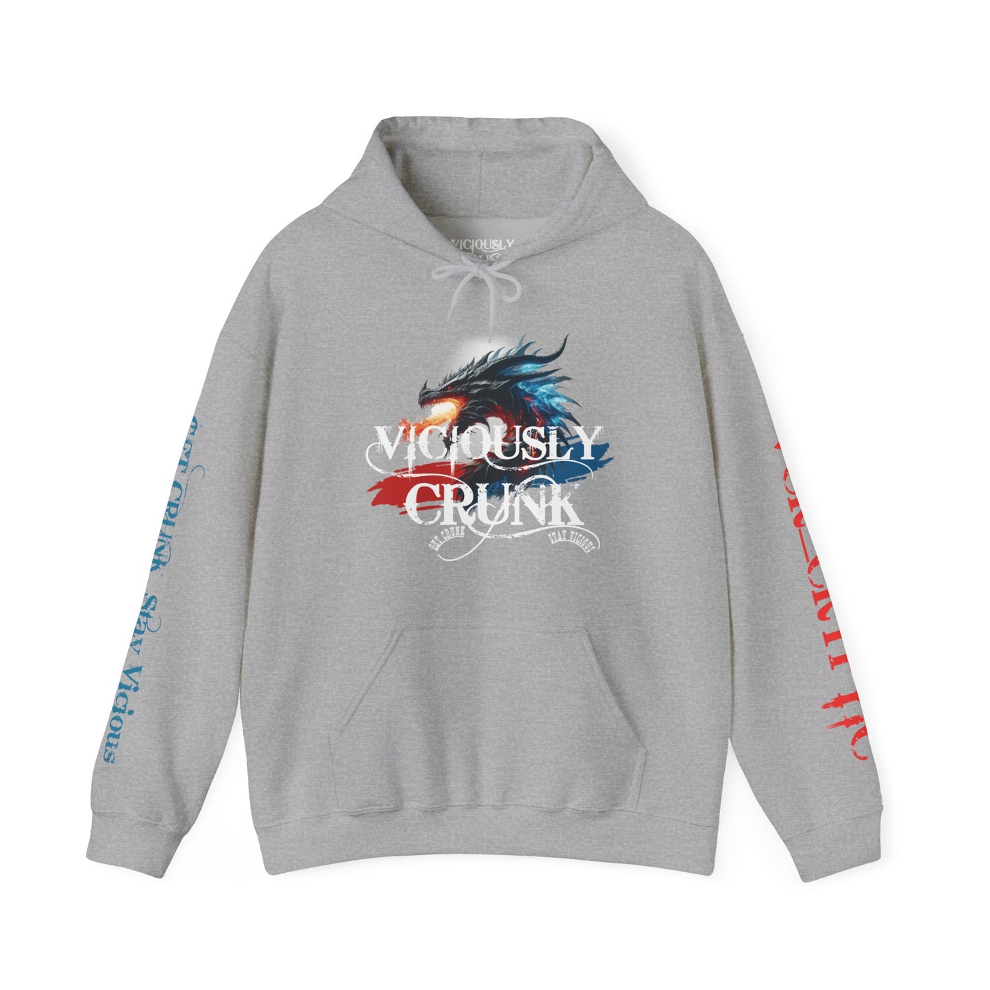 Viciously Crunk Custom name - Hoodie