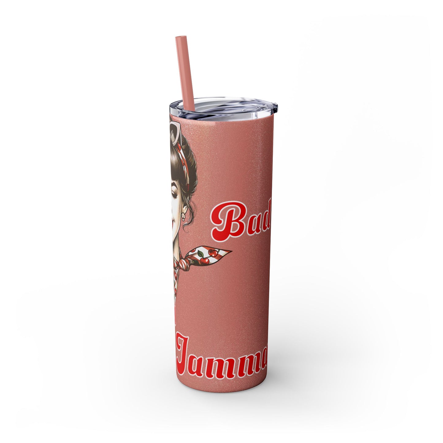 One bad mamma jamma vintage Skinny Tumbler
