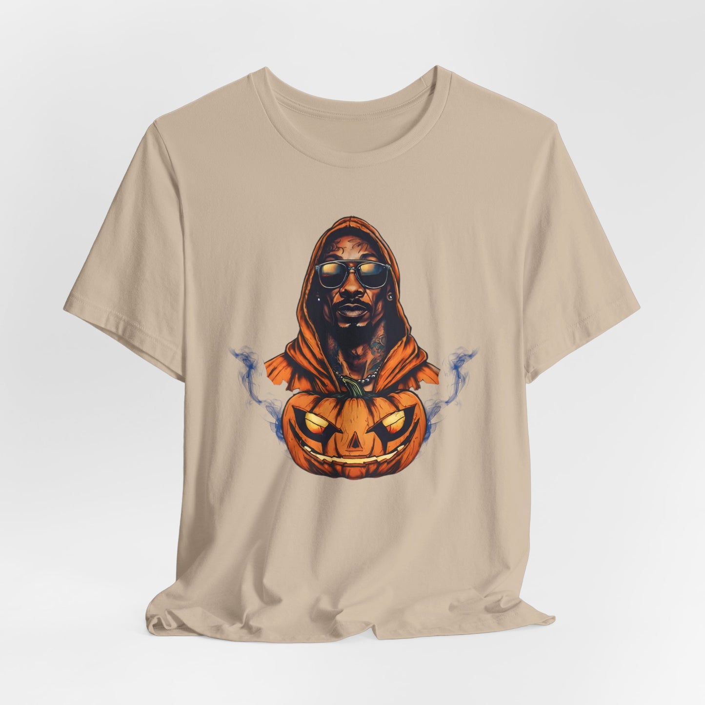 Smoking Pumpkin Short Sleeve Tee