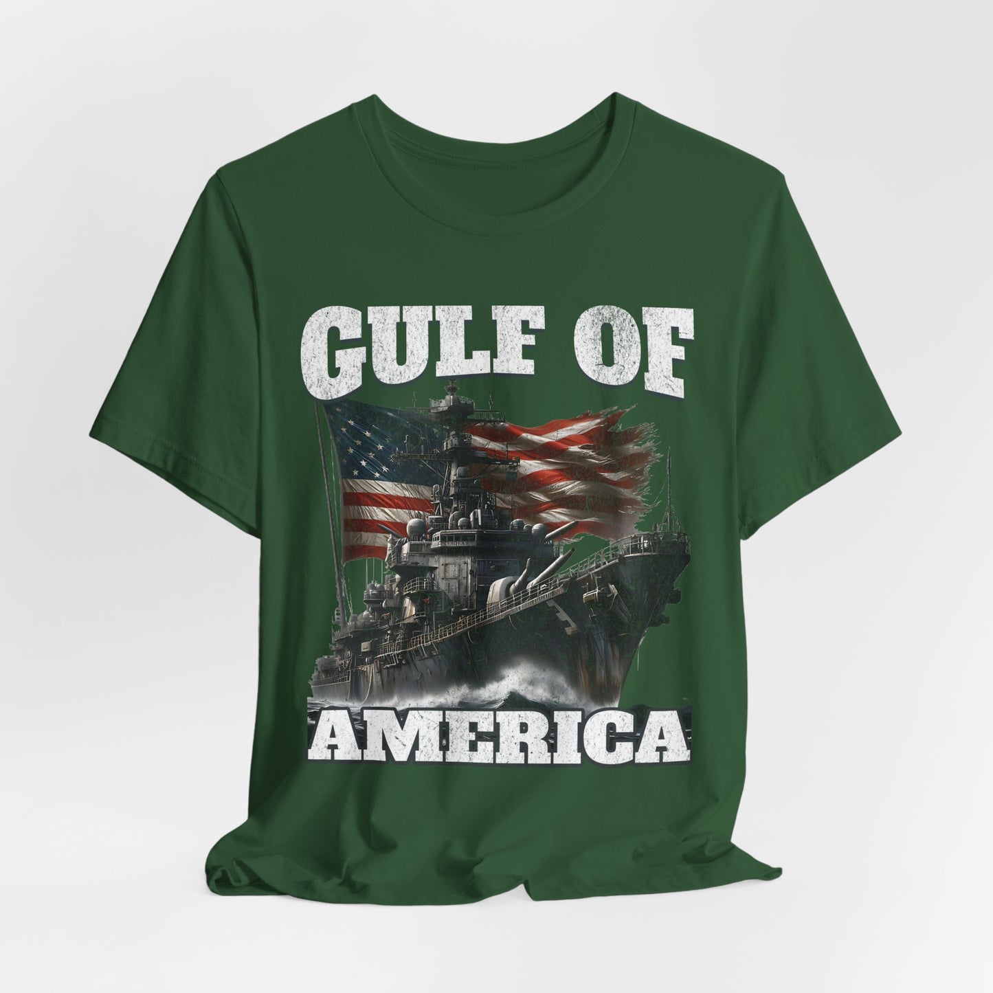 Gulf of America Unisex Shirt, Short Sleeve Graphic Tee, Patriotic USA T-shirt, America Pride Shirt, American Flag Tee, gulf shirt,