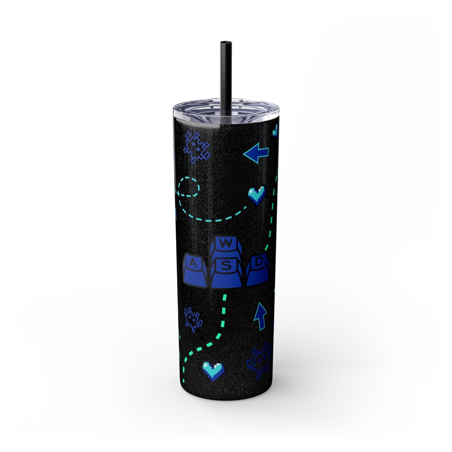 Gaming Tumbler - I Like the Way You Move, 20oz Skinny Tumbler with Straw