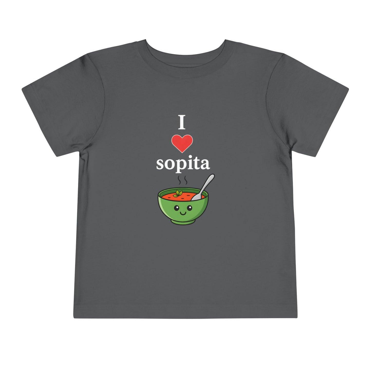 Cute Toddler Short Sleeve Tee with 'GUAU GUAU' Dog Design,