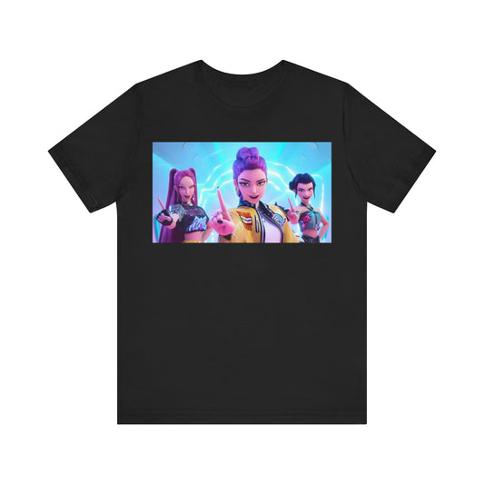 Kpop Demon Hunter Tee-( Front and back print)