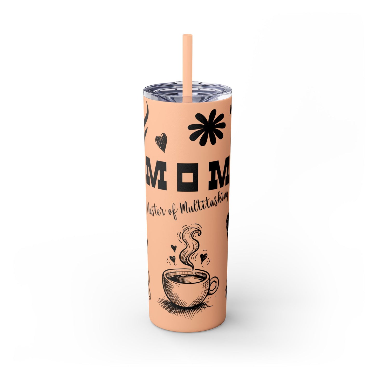 Tumbler with Straw - MOM Master of Multitasking Design