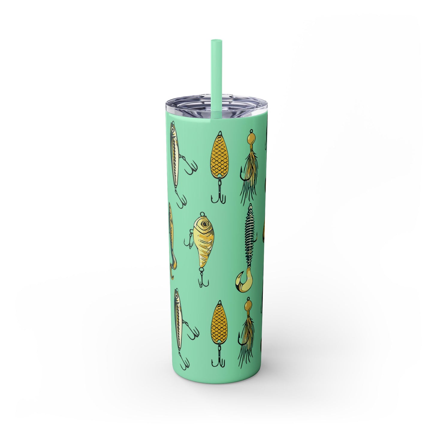 Fishing Lure Skinny 20oz Tumbler