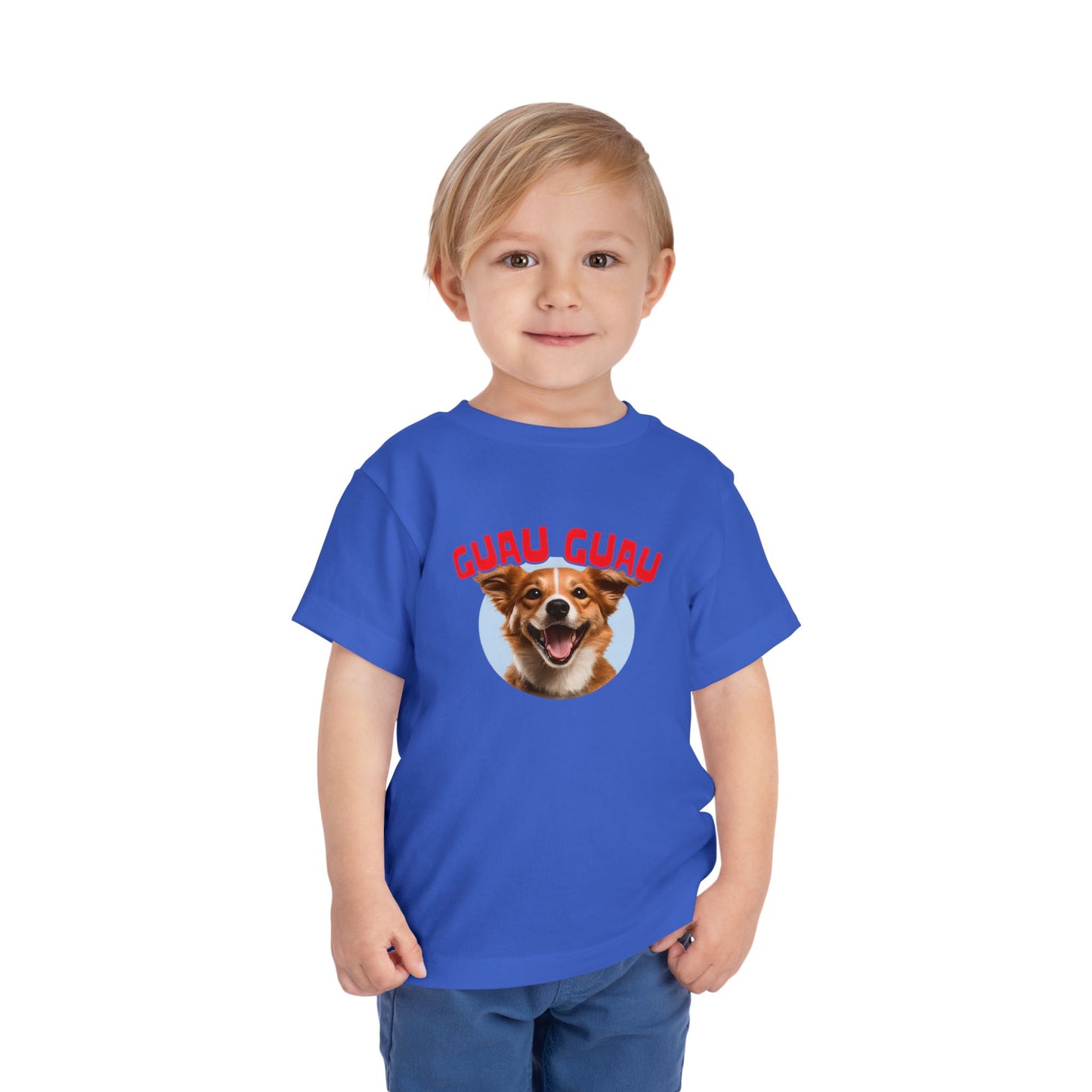 Cheerful Dog Tee for Toddlers | Cute Pet -T-Shirt